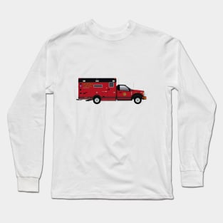 Bedford Fire Dept. Ambulance Long Sleeve T-Shirt